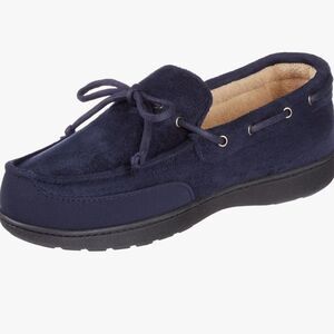 isotoner Men's Carter Boater Moc Slipper